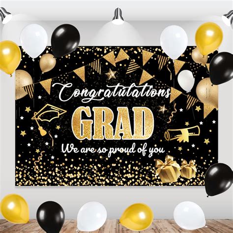 Amazon graduation decorations - 1 offer from $8.99. 24Pcs Graduation Cupcake Toppers, Graduation Cupcake Picks for Cupcake Food Decorations - Class of 2023 Graduation Cupcake Toppers Supplies (Gold) 4.7 out of 5 stars. 180. 1 offer from $7.99. 4 Pack Graduation Party Supplies 2023 Plastic Graduation Tablecloth, 54"x108" Waterproof Rectangle Table Cover Congrats Grad Party ... 